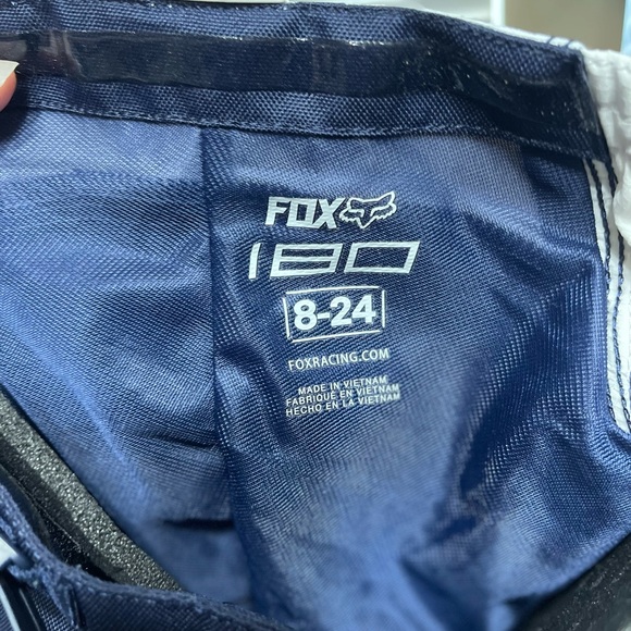 Fox Racing Youth 180 Prix Dirt Bike Pants - Picture 13 of 13